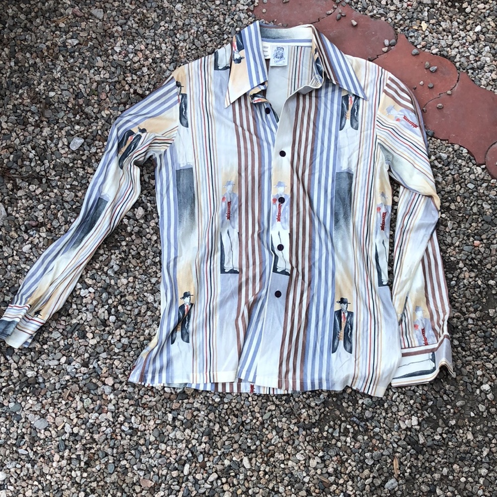 COPY - VTG Polyester 1970s Unisex Shirt SZ M